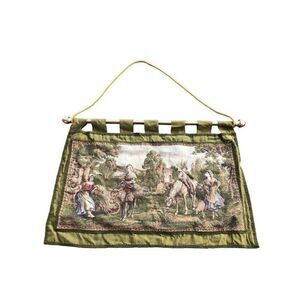 Vintage Tapestry Hanging Wall Aubusson Style French